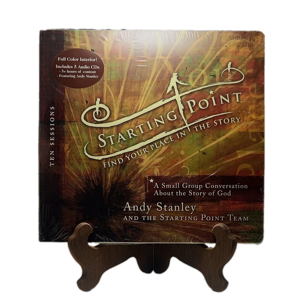 Andy Stanley Starting Point Find Your Place In The Story 5 Audio CDs New Sealed